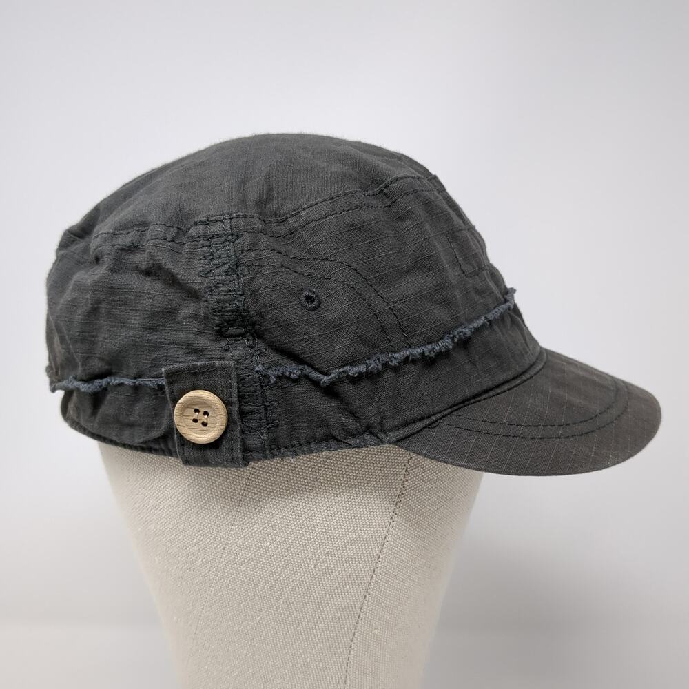 D&Y Fitted Cadet Army Cap Hat Solid Gray One Size… - image 5